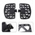 2014-2019 BMW R1200RT 1 pair Front Footpeg Aluminum Alloy Generic 2014-2019 BMW R1200RT 1 pair Front Footpeg Aluminum Alloy Generic