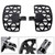 2021-2025 Honda CMX 1100 (DCT/MT) 1 Pair Front Footpegs Aluminum Alloy Generic 2021-2025 Honda CMX 1100 (DCT/MT) 1 Pair Front Footpegs Aluminum Alloy Generic