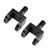 Black Foot Pegs Mounting Bracket fit for Sur Ron Light Bee X/S Segway X160 X260
