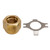 Propeller Nut with Locking Plate fit for Mercury Mercruiser 11-8M0056234