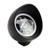 9-Bulbs Beam Headlight Fog Lamp Custom Fits Black For Racer Bobber Chopper