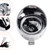 4-Bulbs Beam Headlight Fog Lamp Custom Fits Chrome For Racer Bobber Chopper