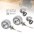 Motorcycle Beam Headlight Fog Lamp Custom Chrome #D19 For Racer Bobber Chopper