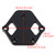 Aluminum Ignition Coil Bracket For MSD Blaster SS 8207 Coil