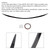2014-2021 Mercedes Benz C-Class W205 Rear Spoiler Gloss Black Generic