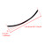 2021+ Mercedes Benz C Class W206 Saloon Rear Spoiler AMG C63 S Style Gloss Black Generic