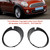 2010-2015 MINI Coupé R58 Pair Front Bumper Fog Light Lamp Cover Bezel 51117248791 51117248792 Generic
