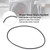 Dryer Door Glass Gasket DC62-00339A Compatible with Samsung