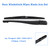 2012-2014 Peugeot 207+ Hatchback Rear Windshield Wiper Blade Arm Set Black Generic