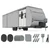 5 Layers Camper Cover 27'-30' Travel Trailer RV Cover Windproof Extra Thick with Adhesive Repair Patches
