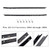 Driver + Passenger Sides Door Panel Outer Window Seals For Corvette 1984-1996