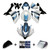 Yamaha YZFR1 YZF-R1 2007-2008 Fairing Kit Bodywork Plastic ABS Generic#154