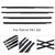 4PCS Door Window Weatherstrip Mould Kit For Patrol Y61 GU