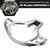2012-2014 Mercedes-C-CLASS W204 C63 E-CLASS W212 E63 2012-201 Steering Wheel Trim Cover Silver Chrome Generic