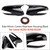 2009-2012 Lexus ES350 Side Mirror Covers Rearview Housing Black Generic