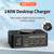 140W Fast Charging Charger Intelligent Digital Display PD100W Mobile Phone Notebook Magnetic Wireless Charging Multi-Port USB Charger AU Plug