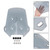 2024 CF MOTO 450MT Windshield WindScreen Gray Generic