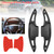 2020-2024 Ford Explorer Steering Wheel Paddle Shifter Extension Aluminium Black Generic