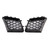 2002-2009 SEAT Ibiza Cordoba Typ 6L 2PCS Honeycomb Front Grille Generic
