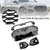 2021-2025 Audi Q5 SQ5 S-Line Grill & Fog Light Cover Gloss Black Generic