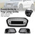 2018-2019 Audi Q5 SQ5 Front Honeycomb Mesh Grill+Fog Lamp Grille Gloss Black Generic