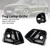 2021-2025 Audi Q5 SQ5 S-Line Front Fog Lamp Grille Black Generic