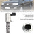 1998-2009 TOYOTA 4RUNNER LAND CRUISER SEQUOIA TUNDRA Left Oil Control Valve Timing VVT Solenoid 15340-50011 Generic