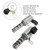 1998-2009 LEXUS GS400 GS430 GX470 2Pcs LH & RH Oil Control Valve Timing VVT Solenoid 15330-0F010 15340-0F010 Generic