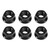 2018-2024 Ducati Panigale V2 V4 Rear Sprocket Carrrier Flange Nuts Set M10x1.0 Black Generic