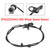2009 Ford Flex Left ABS Wheel Speed Sensor 7F9Z2C204A Generic
