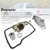 2002-2003 Dodge Durango R/T Transmission Shift Solenoid Block Filter Kit 545RFE 45RFE Generic