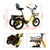 18" 48V 13AH 350W (peak 525W) Electric Trike Yellow Variable speed with IPX7 Display