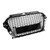 RS3 Style Front Hood Henycomb Bumper Grille Grill Fit Audi A3 S3 2013-2016 Black