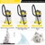 10Gal 3200W 8HP Steel 3-in-1 Wet/Dry/Blow Shop Vac Vacuum Portable Car Detailing