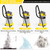 Wet Dry Vacuum Cleaner, 10 Gallon 3200w 8 Peak Stainless Steel Shop Vacuum Wet and Dry, with Filter and Attachments for House Garage Workshop Car