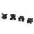 4x Movable Drive Face Damper Replacements for Arctic Cat Alterra Prowler HDX XC