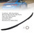 2020-ON BMW 4 Series G22 Coupe Model Rear Boot Spoiler Gloss Black M4 Style Generic