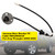 2007-2023 Jeep Wrangler Antenna Base Bracket W/ Cable 56040921AF Generic