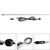 1995-2004 Toyota Tacoma Antenna Base Assy Manual Type 86300-04050 Generic