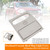 2012-2019 Mazda BT50 Overhead Console Roof Map Light Cover CN15-A519A58-AA Gray Generic