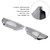 2018-2020 Acura TLX 2.4L 3.5L Left+Right Headlight Lens HeadLamp Cover Shell Clear Generic