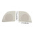 Mercedes Benz W203 C-Class CLC-Class Pair Front Door Speaker Cover A20372704887E94 Generic