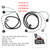 2007-2014 Chevy GMC Pickup Truck Left+ Right Tail Light Lamp Wiring Harness 15824514 25906854 Generic