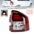 2014-2017 Jeep Compass Right Rear Tail Light Rear Lamp Assembly 5272908AA 5272908AB Generic