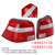 1997-2005 VW Golf Mk4 Hatchback Left+Right Tail Light Lamp J6945111Q 1J6945112Q Red Generic