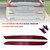 2018-2023 Volvo XC60 2Pcs Left&Right Side Rear Bumper Reflector 31656677 31656678 Generic