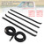 1981-1986 Suburban K1500 K2500 C1500 4PCS Car Window Weatherstrip Molding Trim Belt+2 Window Seals Generic