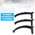 2008-2014 BMW E71/E72 X6 SAV 3pcs RHD Inner Door Panel Handle Pull Trim Cover 51416969401+51416969402*2 Generic