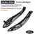 2013-2018 BMW F30/F31/F34/F80 2x Carbon Fiber Inner Trim Door Pull Handle Generic