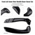 2008-2016 Renault Megane 3 Front Left Inner Door Handle Base+Cover Set Black Generic